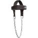 C.P.Ports head and neck coach One Size |Nylon padded with chain & carabiner |Adjustable neck trainer/head harness for fitness bodybuilding strength training strength sport black