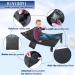 Kids Airplane Footrest Toddler Travel Bed Airplane Foot Hammock for Baby with Anti-Slip Design Airplane Seat Extender for Kids Portable Airplane Travel Accessories Aircot for Plane Kid (Black) - Buy Online on GoSupps.com