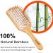 Natural Bamboo Paddle Hair Brush for All Hair Types | Eco-Friendly, Massaging Scalp, Promotes Hair Growth | 1 Count - Buy Online on GoSupps.com