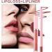  Raxove matte lipstick and lip liner set velvety non-fading waterproof makeup kits lip makeup kit lip color lip liner lip liner pens - Buy Online on GoSupps.com