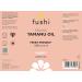 Fushi Wellbeing Organic Tamanu Oil Fresh-Pressed Antioxidant & Vitamin E Best for Scars Blemishes Damaged Hair Manufactured in the UK 50 ml - Buy Online on GoSupps.com