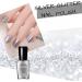 Glitter Nail Polish Silver Nail Polish Quick Dry & Long Lasting Nail Polish Natural Breathable Nail Polish Shinny Silver Nail Varnish Metallic Gel Nail Polish for DIY Nail Art ShinySilver - Buy Online on GoSupps.com