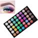 40 Colors Eyeshadow Matte and Glitter Eye Shadow Palette Watercolor Pigment Cosmetic Makeup Set Suitable for Birthdays or Various Holidays(#2) - Buy Online on GoSupps.com