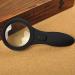 Handheld Magnifier LED Lights Counterfeit Light HD Old Student Reading Books 5X Made in China - Buy Online on GoSupps.com