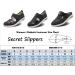 Women's Diabetic Slippers - Wide Width Walking Shoes 9 X-Wide Gray - Adjustable Closures for Edema, Plantar Fasciitis, Bunions, Arthritis, Swollen Feet - Buy Online on GoSupps.com