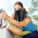 Sun Protection Masque Neck Gaiter Sun Masque Sun Face Cover Breathable Full Face Shield Face Scarf Cover Cooling Sunscreen Masque for Men Women Black - Buy Online on GoSupps.com