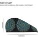Mandala Hair Towel Wrap - Quick Drying Turban for Effortless Hair Care | International Shipping - Buy Online on GoSupps.com
