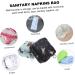 Gleavi 2-Part Napkin Storage Bag for Girls - Makeup Set Zipper Holders & Women's Wallet - Buy Online on GoSupps.com