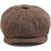 Pesaat Newsboy Cap for Toddler Boys | Vintage Tweed Driver Cap for Kids | Coffee | 2-5 Y, 4-7 Y - Buy Online on GoSupps.com