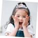 Angoily Rhinestone Tuck Comb Hair Comb Headpieces for Girls Headdresses for Women Rhinestone Bobby Pins Wig Hair Barrettes Hair Clip Women Hair Accessories Crown Girl Child Mermaid Metal - Buy Online on GoSupps.com