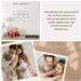 Meinbaby123 A4 Poster Set for Children's Room | Rainbow Murals & Sayings | Premium Wall Decor for Baby & Girls | 3 Decorative Posters (Hase) - Buy Online on GoSupps.com