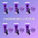 Purple Temporary Hair Color Dye for Dark&Light Hair Dye Washable Hair Dye Hair DIY Temporary Hair Dye Comb 90 ml for Kids - Buy Online on GoSupps.com