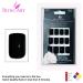 False Nails Bling Art Matte Gel - Dark Beauty Glitter Squoval 24 Medium Tips with Glue - Buy Online on GoSupps.com