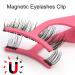Stainless Steel Magnetic False Eyelash Tweezers Applicator Clip Women Makeup Tool - Buy Online on GoSupps.com