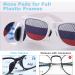 Curved Silicone Glasses Nose Pads - 10 Pairs Self-Adhesive D Shape 3mm Thick for Sunglasses & Student Glasses (Black) - International Shipping Available - Buy Online on GoSupps.com