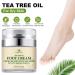 Tea Tree Oil Foot Moisturizer Moisturizing Repair Cream for Thick Cracked Rough Dead and Dry Skin Moisturizes Cracked Heel Repair  - Buy Online on GoSupps.com
