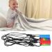 Baby Teether Toy - Food Grade Silicone Rainbow Building Blocks for Teething Relief - Buy Online on GoSupps.com