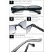 Vevesmundo Semi-Brown Plastic Rectangular Reading Glasses for Men & Women - International Shipping Available - Buy Online on GoSupps.com