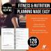 Fitness Journal for Women & Men | Food & Workout Planner for Weight Loss & Muscle Gain | Home Gym Log Book for Bodybuilding Progress | Daily Nutrition Tracker & Health Journal from NewMe - Buy Online on GoSupps.com