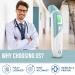 ByFloProducts Ear and Forehead Thermometer Thermometer for Babies and Adults Touchless Forehead Thermometer Infrared Temporal Thermometer Memory and Fever Alarm Easy to Use 1 Second Reading - Buy Online on GoSupps.com