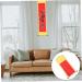 LALAFINA Portable Writing Aged Wall White Calligraphy Tea Home Asian Brush Blank Office Ink for As Shown 3 3X47.4X183CM - Buy Online on GoSupps.com