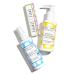 Spots & Stripes - Teen Skincare Essentials for Girls Effective and Natural Essentials for Teen and Young Skin with Virgin Coconut Niaouli and Aloe Vera Super Gentle Combats Blemishes Cleanser + Superbalm + Face mist