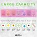 BoxSik Pink Pill Organizer - 7-Day Weekly Medication Storage for Vitamins & Supplements | Travel-Friendly - Buy Online on GoSupps.com