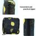 Portable Sanitary Napkin & Menstrual Cup Storage Bag - Black Lemon | Ideal Period Pouch for Women & Teen Girls - Buy Online on GoSupps.com