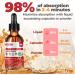 AKSDFM Magnesium Glycinate Liquid 1500mg Maximized Absorption Magnesium Complex Supplement to Support Stress Relief - Strawberry - 2 Oz - Buy Online on GoSupps.com