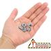 AUEAR 52 Pack Silver Rhinestone A-Z 8mm Slide Charms - Alphabet Letter Charm for DIY Jewelry Making - Buy Online on GoSupps.com