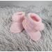 Royal Icon Newborn Baby Booties 0-3 Months - White Pink Pom Pom Booties | RI408 - Buy Online on GoSupps.com