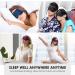 Buy FlyCoco 3PCS Silk Eye Masks for Comfortable Sleep Adjustable Light Blocking Night Masks for Travel | Blue Black Purple - Buy Online on GoSupps.com