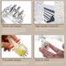 Scalp Massager Comb & Minoxidil Applicator Bottle - Hair Growth & Thinning Hair Treatment (White) | International Shipping Available - Buy Online on GoSupps.com