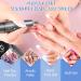 Nail Drill Bits 3/32 Tungsten Carbide Cuticle Clean Bit - 2Pcs Medium Round Top Barrel Head Bits for Gel Polish & Natural Nails - Coarse Medium Grit - Buy Online on GoSupps.com