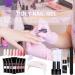  Rrlihjgu Complete Nail Kit Poly Gel Nail Kit UV Poly Gel Nail Kit 7 Colors Nude Toenail Thickening Solution for Toes - Buy Online on GoSupps.com
