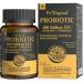Probiotics with Prebiotics for Men and Women - 35 Strains Organic Probiotics 100 Billion CFU for Gut & Digestive Health Vegan Acidophilus Probiotic Supplement Non-GMO Raw Probiotic 60 Capsules 60 Count/30 Days Supply