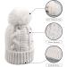 XIAOHAWANG Causal Winter Baby Knit Hat for Boys & Girls | Pompom Cap 0-3 Years | White+Pink - Buy Online on GoSupps.com