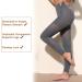 MEDXFASH Footless 8-15mmhg Medical Compression Pantyhose Tights Support Stocking - Grey (M/L) - Buy Online on GoSupps.com