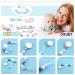 Ruby 6-Pack Natural Wood Pacifier Clips - Metal Animal Holder & Baby Accessories - Buy Online on GoSupps.com