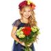 minkissy Halloween Roses Flower Hair Bands Day of The Dead Headband Halloween Headdress Mexican Headband for Women Girls (Red Yellow) Blue - Buy Online on GoSupps.com