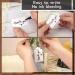 SallyFashion 100pcs White Paper Gift Tags with String  Blank Gift Bags Tags Price Tags DIY Crafts - Buy Online on GoSupps.com