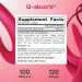 Buy Jarrow Formulas Q-absorb Co-Q10 100mg Antioxidant Support for Energy & Heart Health | 120 Softgels International Shipping Available - Buy Online on GoSupps.com