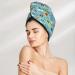 Hair Towel Wrap - Quick Drying Turban for Travel | Hair Drying Towel with Button - Perfect for Fast Hair Care - Buy Online on GoSupps.com