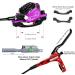 JFOYH 2022 4-Piston Hydraulic Disc Brake Set for Mountain Bike - Pre-Bled Kit with 160mm Floating Rotors & Original Pads - JHD3000-4 PRO - Rainbow Finish - Buy Online on GoSupps.com