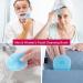 Super Soft Silicone Face Cleanser & Massager Brush - Manual Handheld Scrubber for Radiant Skin | International Shipping Available - Buy Online on GoSupps.com