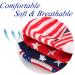 Budsmile American Flag Headbands - 4th of July Patriotic Bow Knotted Wide Headband Set - Buy Online on GoSupps.com
