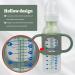 3 Pack Bottle Handles for Dr. Brown Baby Bottles - Non-Slip Easy Grip Silicone - BPA-Free & Dishwasher Safe - Milk White Green Pink - Compatible with Narrow and Wide-Neck Bottles - Buy Online on GoSupps.com