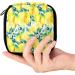 GIAPB Period Bag Sanitary Napkin Storage & Makeup Pouch - Watercolor Lemon Color - Buy Online on GoSupps.com