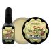 Woodsy Oud - 1 oz. Beard Oil and 2 oz. Balm Conditioner with Travel Case - Natural Organic & Handcrafted in USA