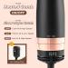 4-in-1 Blow Dryer Brush - Hair Dryer Straightener Curler & Volumizer | Dual Mode Hot Air Brush for All Hair Types - Rose Gold - Buy Online on GoSupps.com